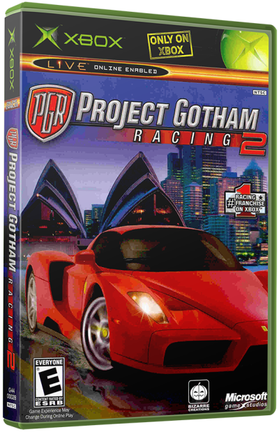Project Gotham Racing 2 (USA)3D boxes